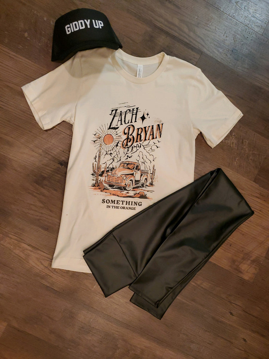 Zach Bryan Graphic Tee – The Pink Willow Co