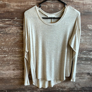 Long Sleeve Basic-Oatmeal