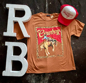 Cowboy Western Graphic Tee