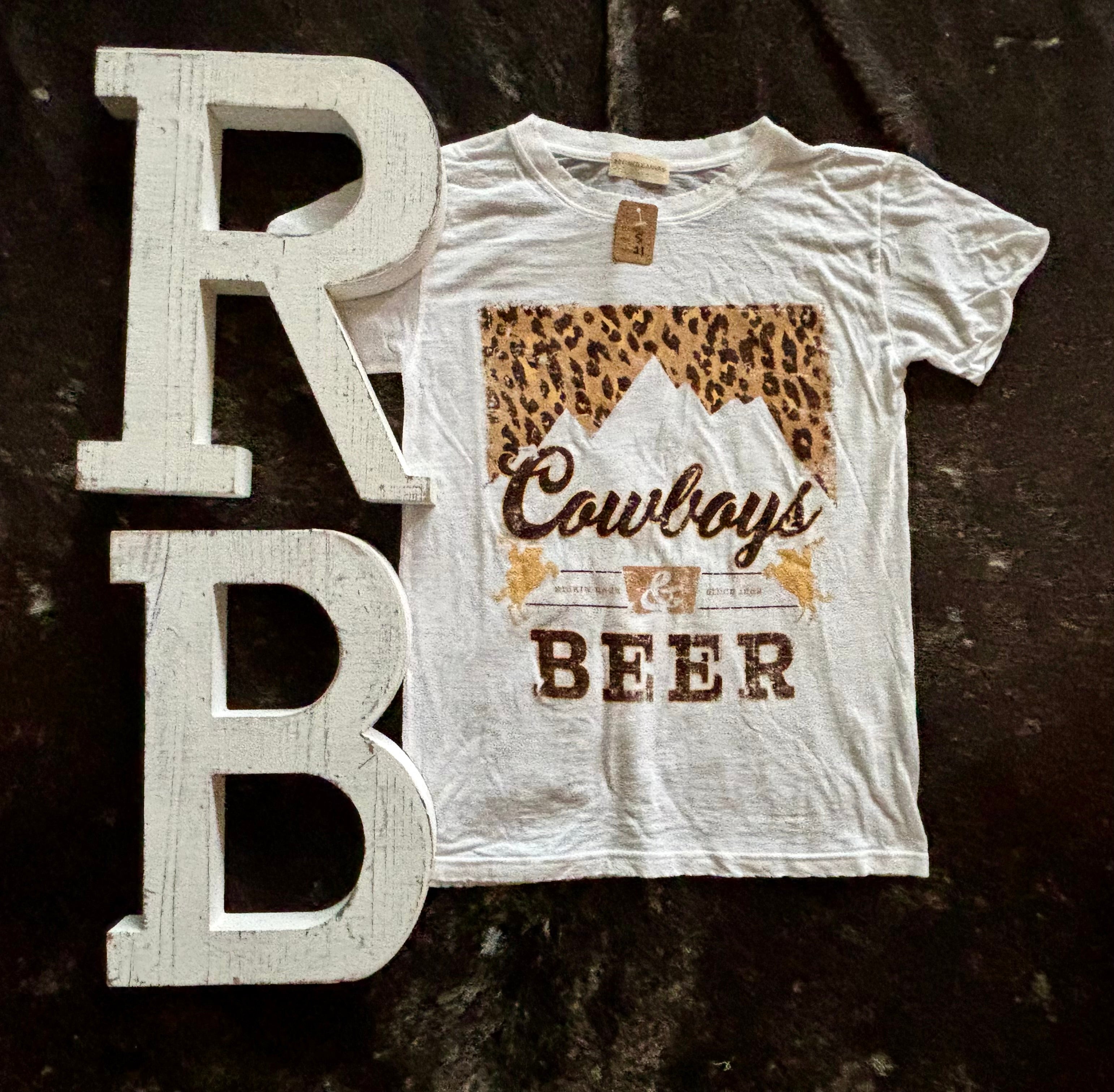 Cowboys & Beer Vintage Tee