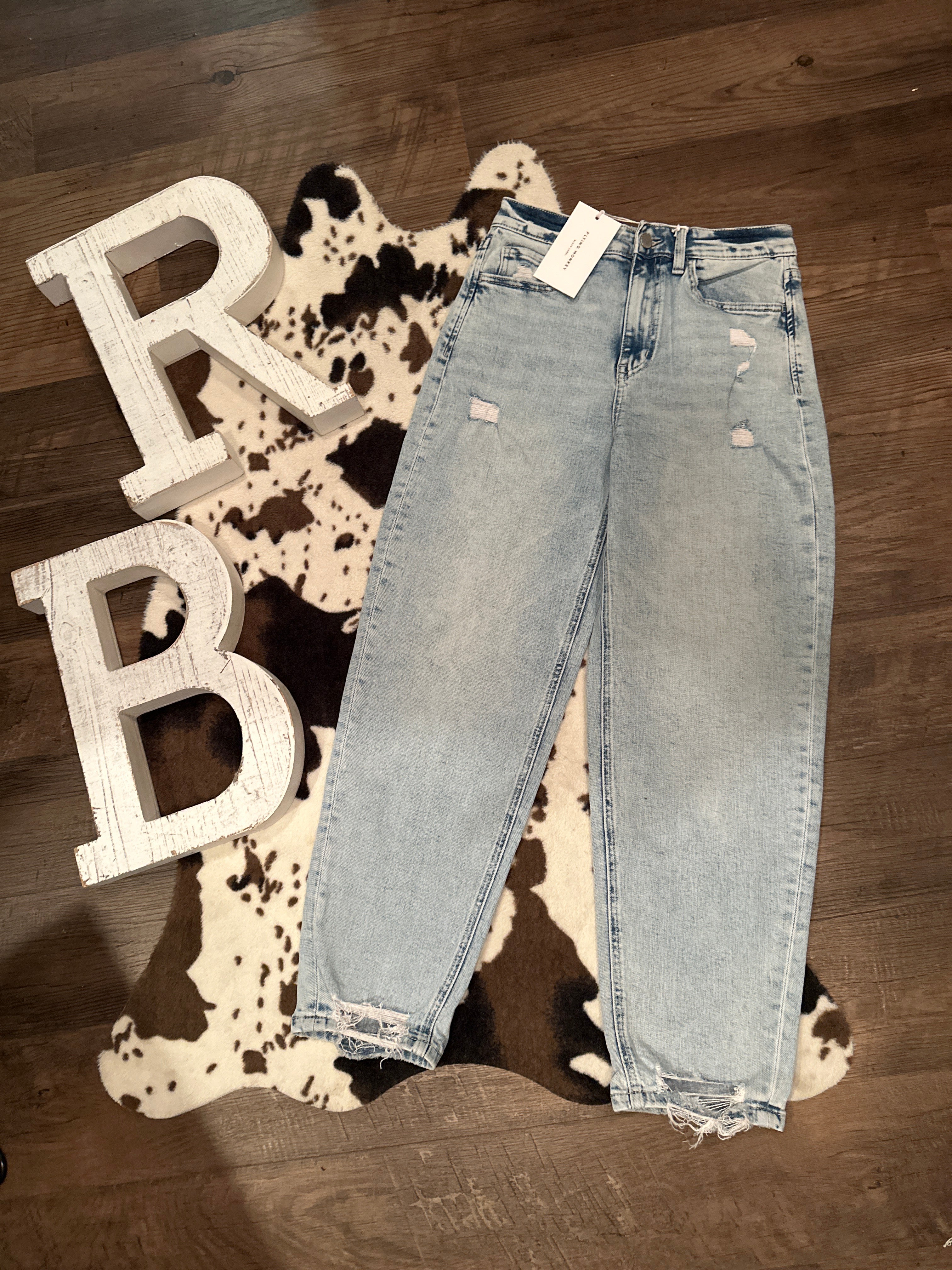 Barrel jeans