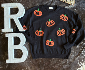 Pumpkin Patch Knit Sweater
