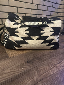 Black Aztec Duffel