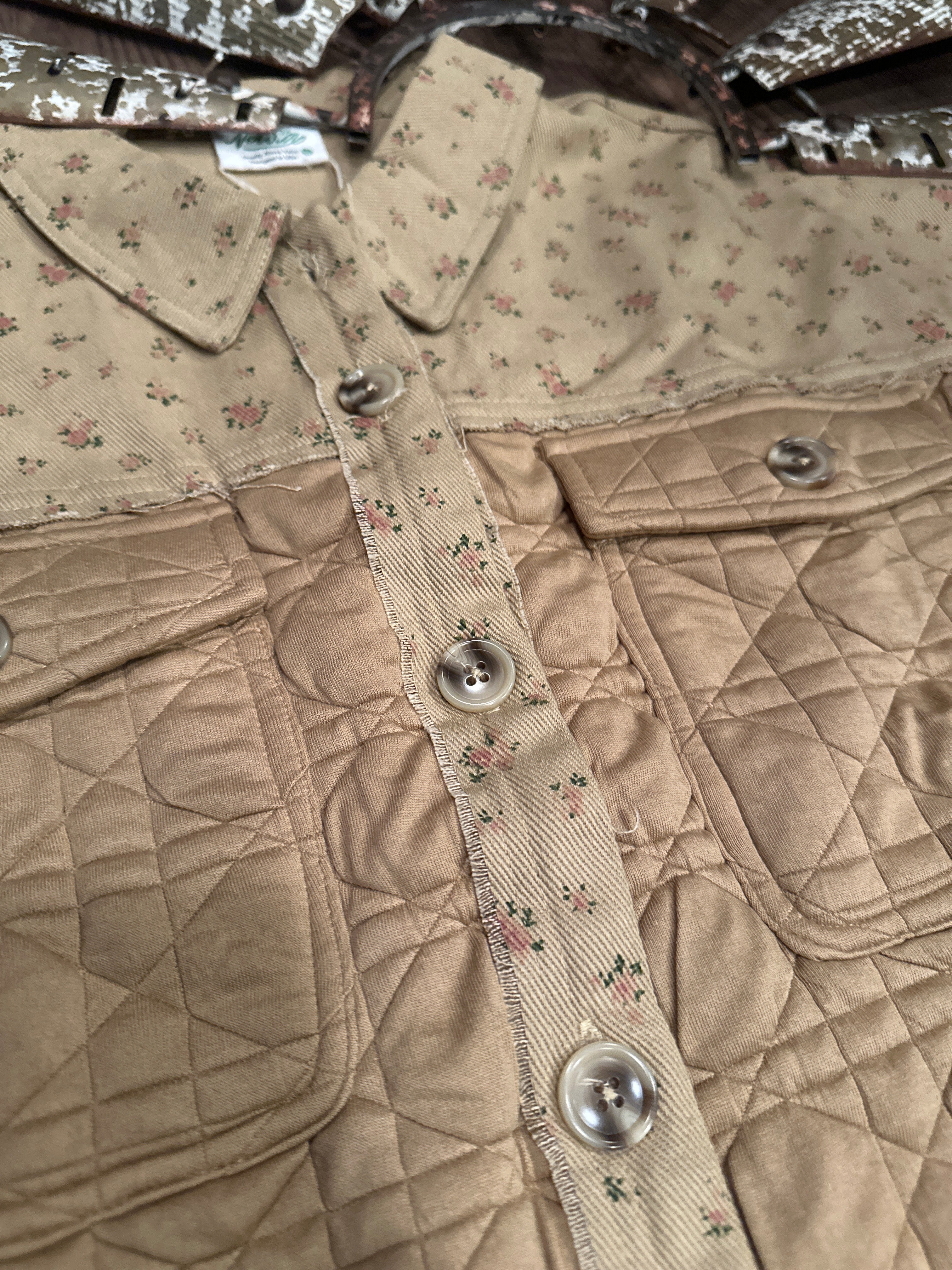 Floral Print Shacket