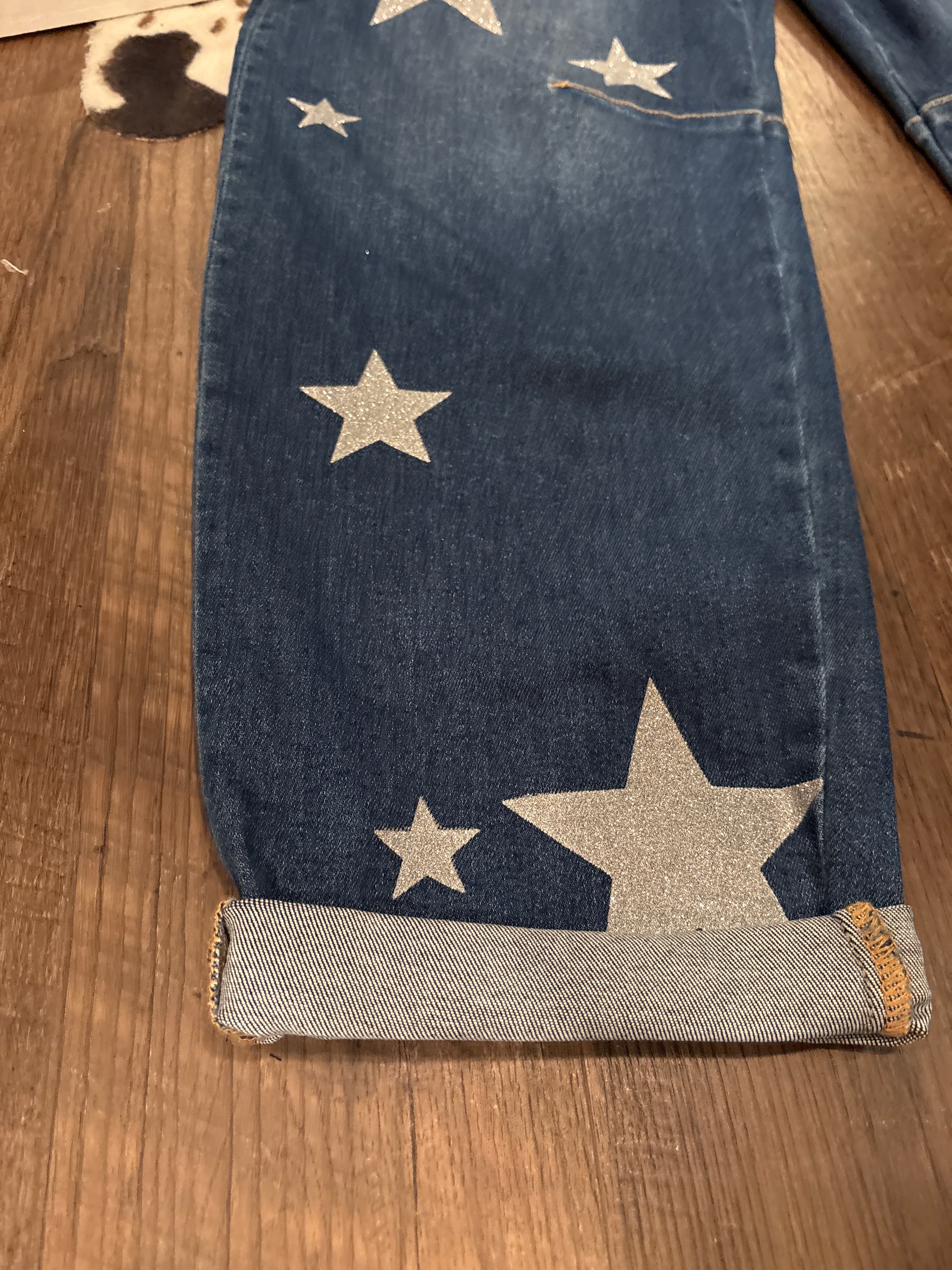 Star Barrel Jeans