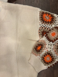 Crochet Patchwork Sweater